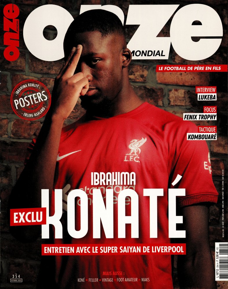 Numéro 354 magazine Onze Mondial