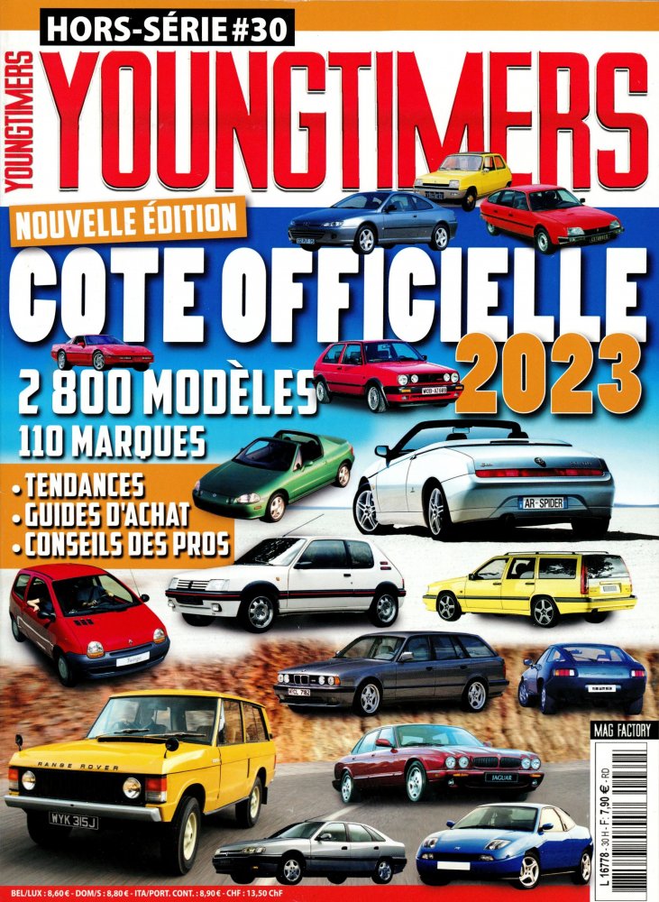 Numéro 30 magazine Youngtimers Hors-Série 2023