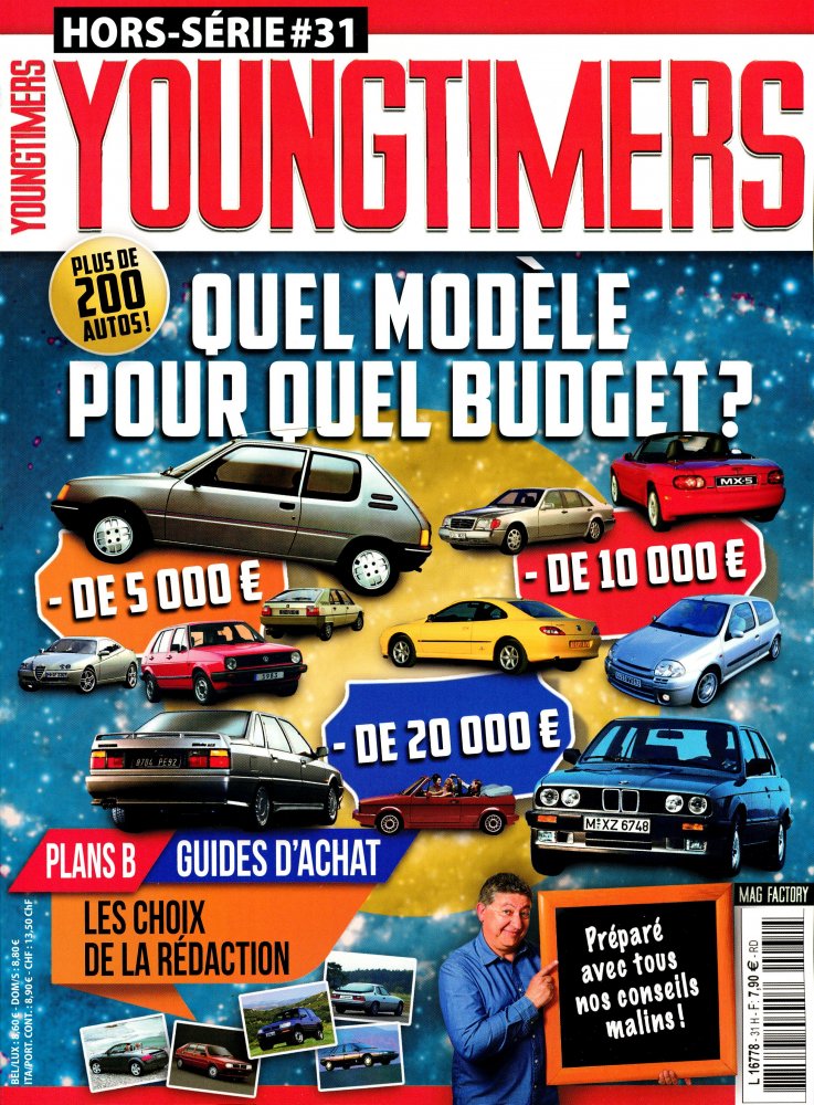 Numéro 31 magazine Youngtimers Hors-Série 2023