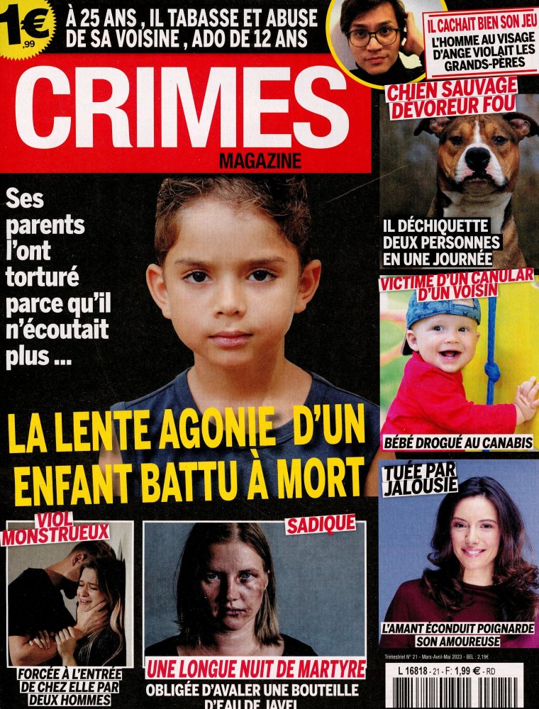 Numéro 21 magazine Crimes Magazine
