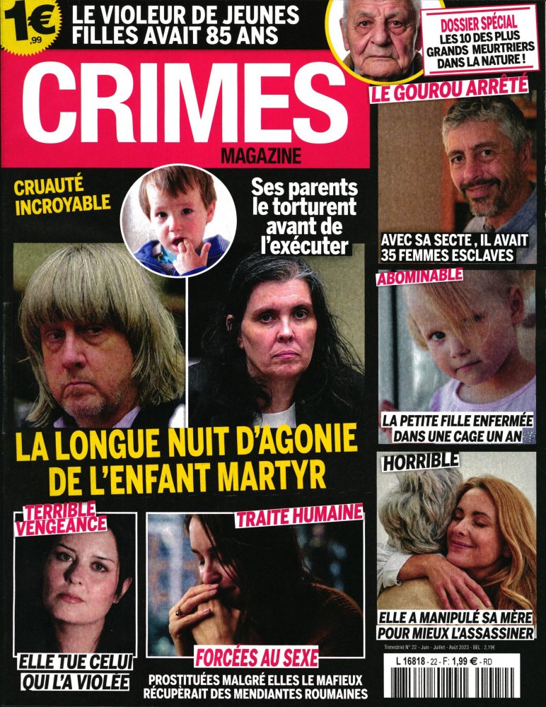 Numéro 22 magazine Crimes Magazine