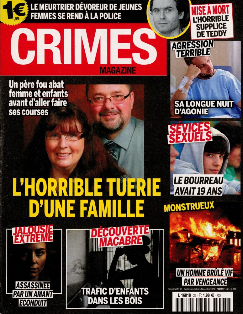 Numéro 23 magazine Crimes Magazine