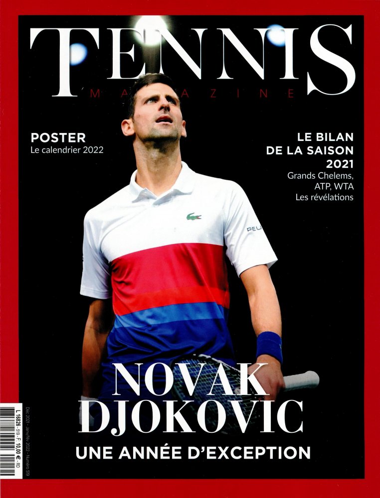 Numéro 519 magazine Tennis Magazine