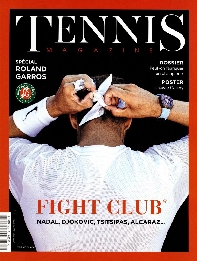 Numéro 521 magazine Tennis Magazine