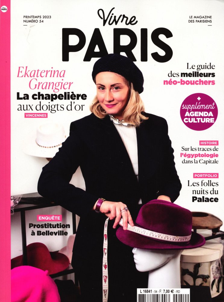 Numéro 54 magazine Vivre Paris