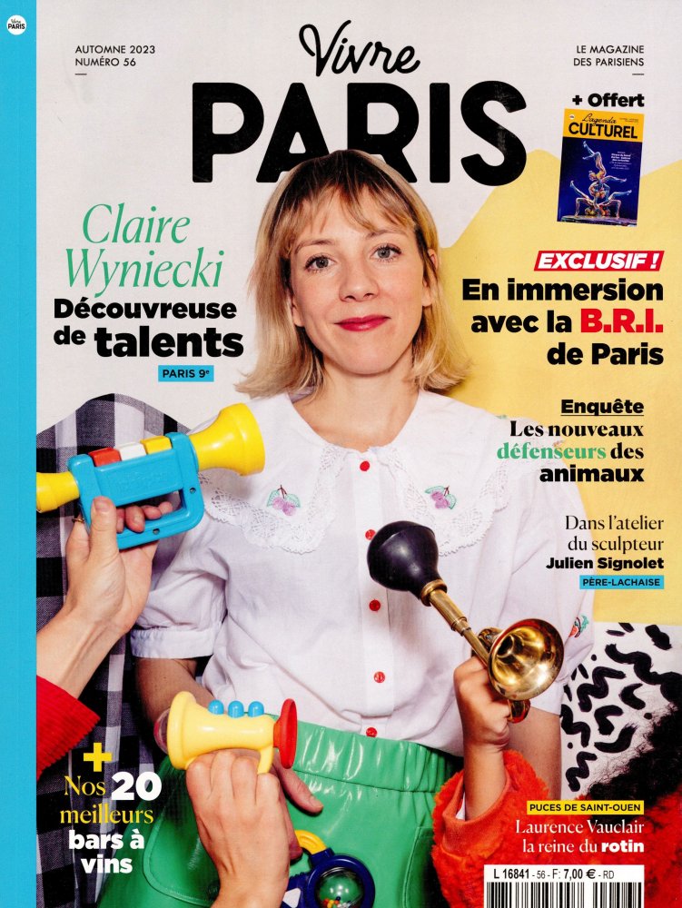 Numéro 56 magazine Vivre Paris