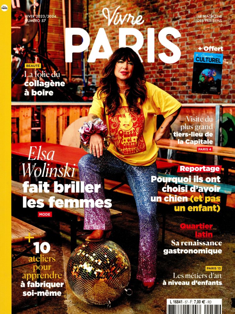 Numéro 57 magazine Vivre Paris