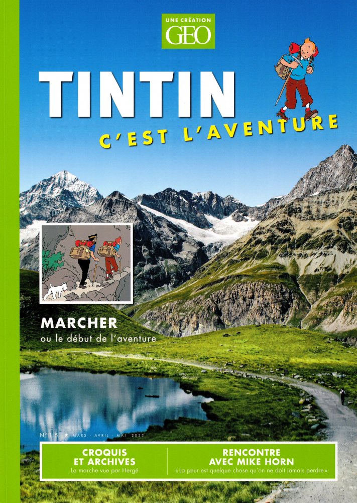 Numéro 15 magazine Tintin C'est L'Aventure