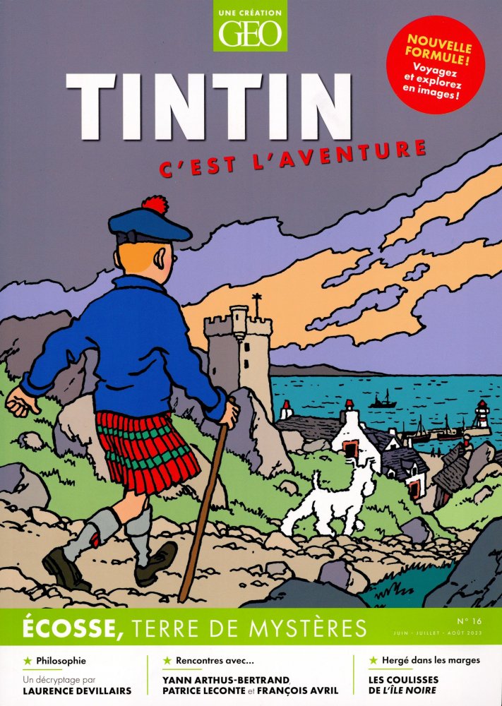 Numéro 16 magazine Tintin C'est L'Aventure