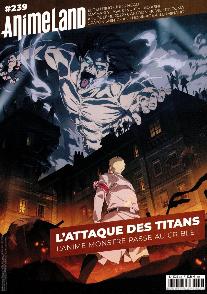Numéro 239 magazine Animeland