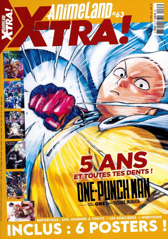 Numéro 63 magazine AnimeLand X-Tra