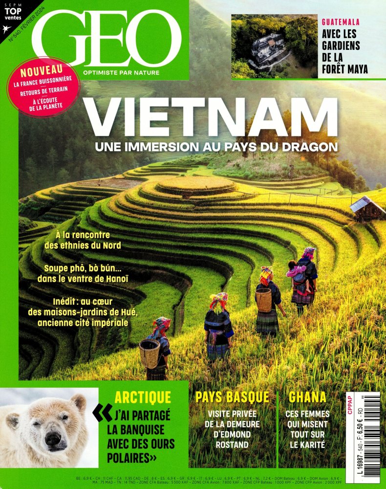 Numéro 540 magazine Géo