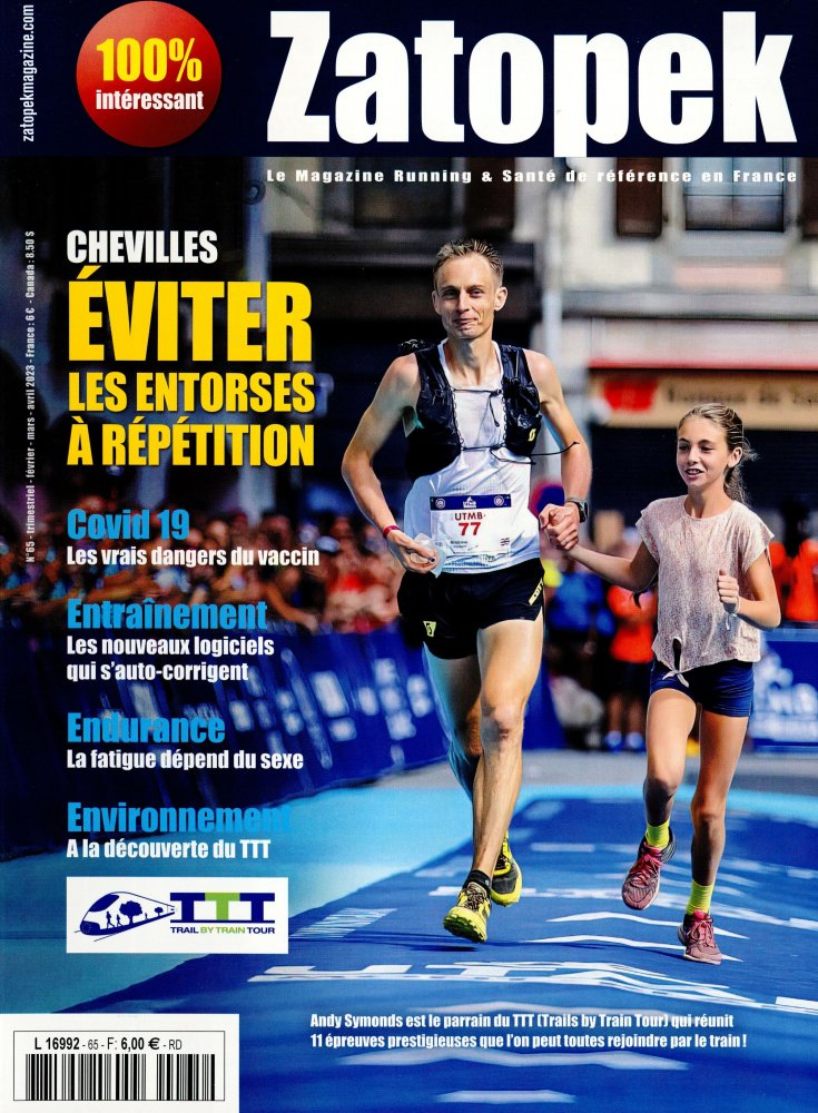 Numéro 65 magazine Zatopek