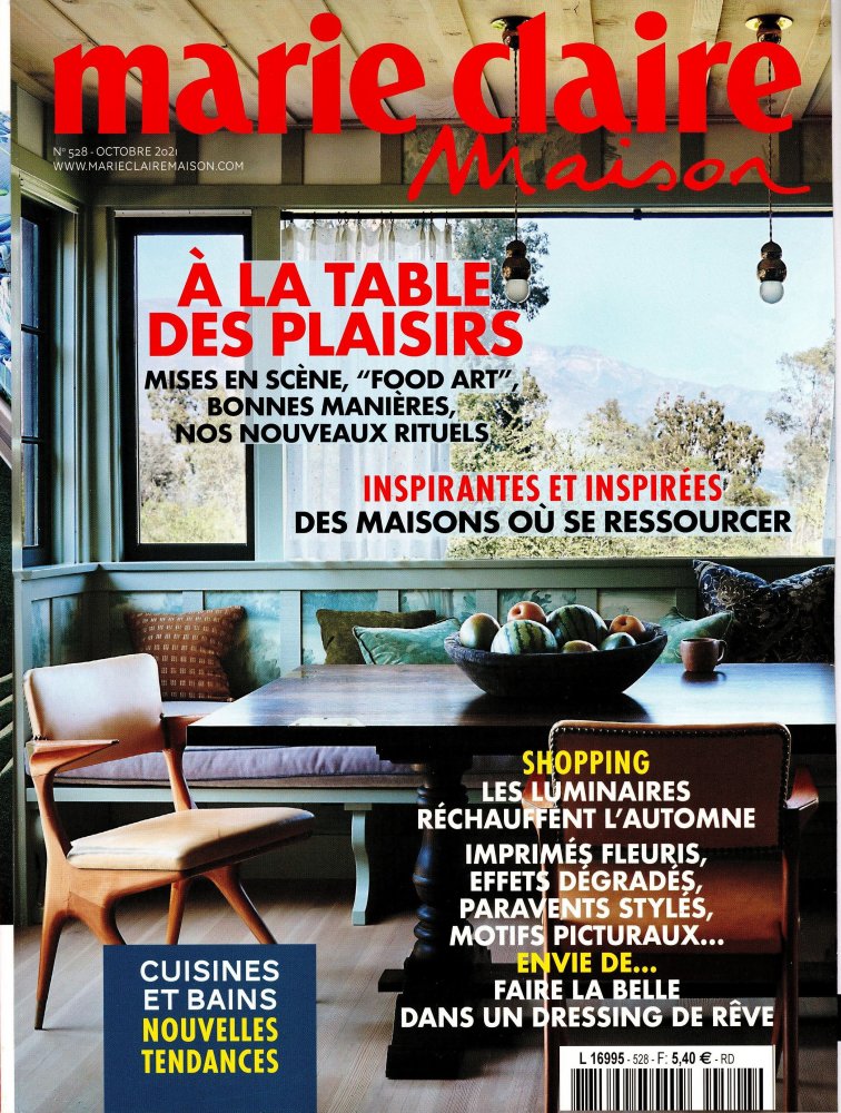 Numéro 528 magazine Marie Claire Maison