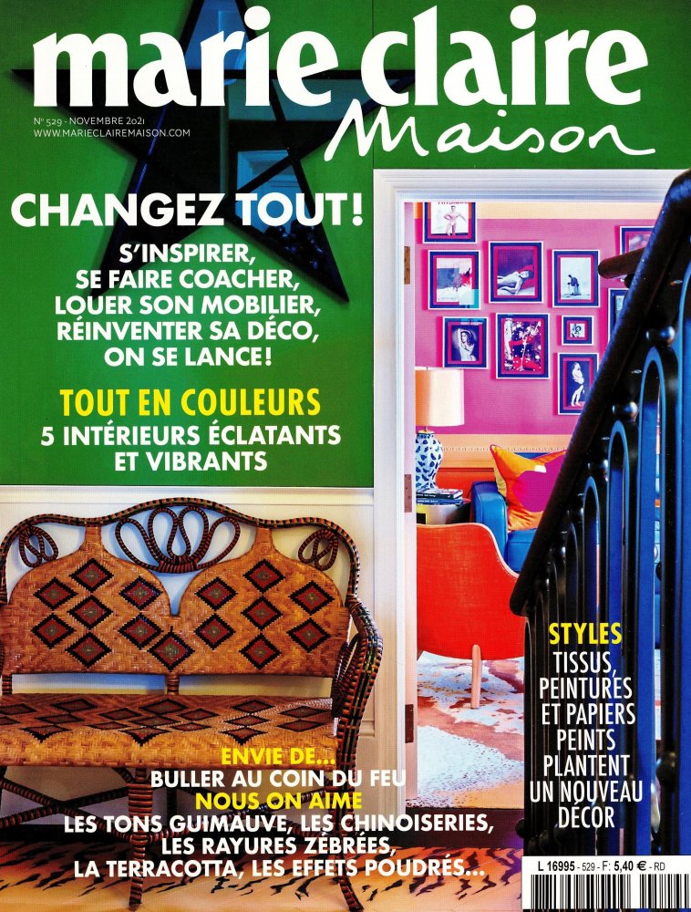 Numéro 529 magazine Marie Claire Maison