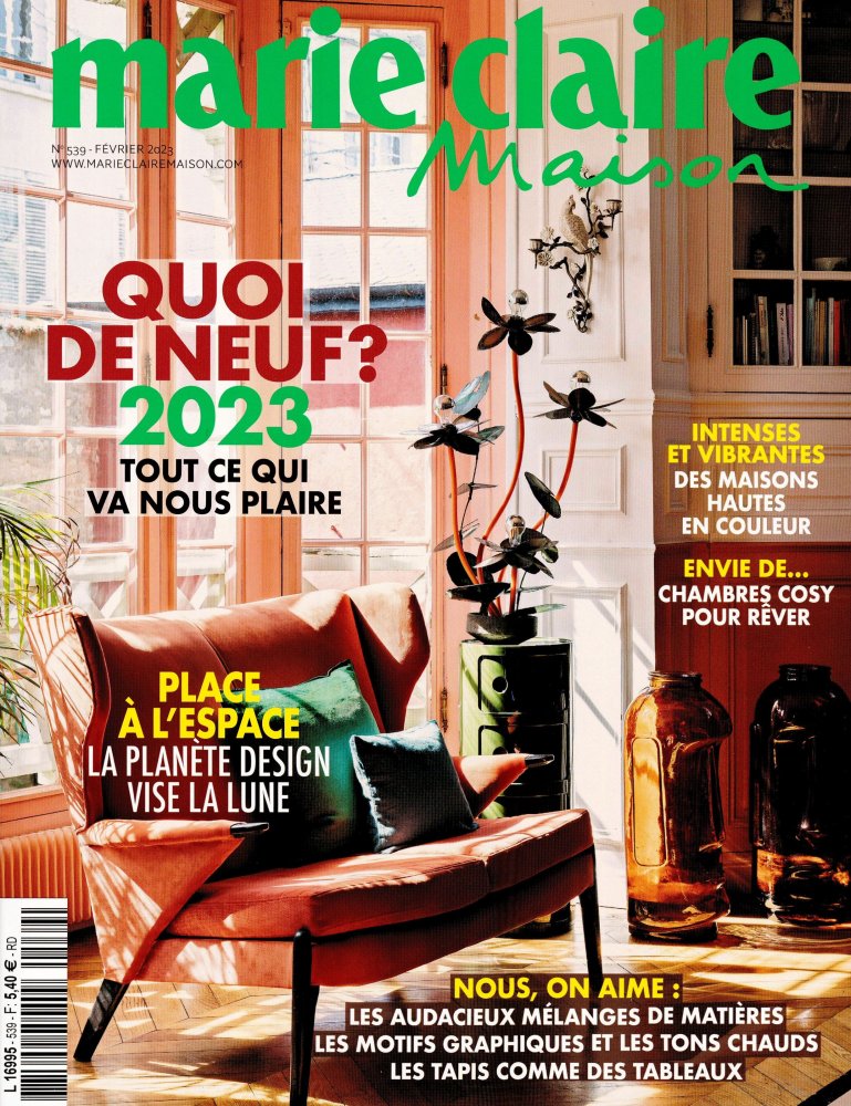 Numéro 539 magazine Marie Claire Maison