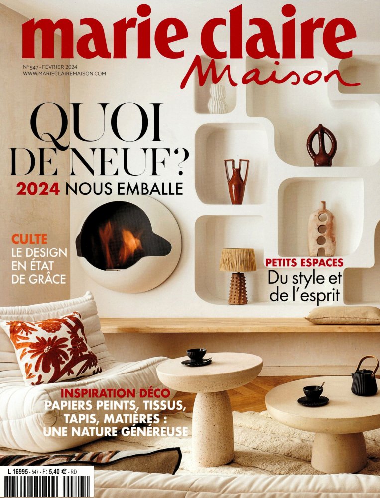 Numéro 547 magazine Marie Claire Maison