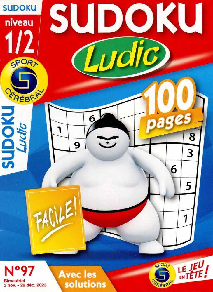 Numéro 97 magazine SC Sudoku Ludic Niv 1/2