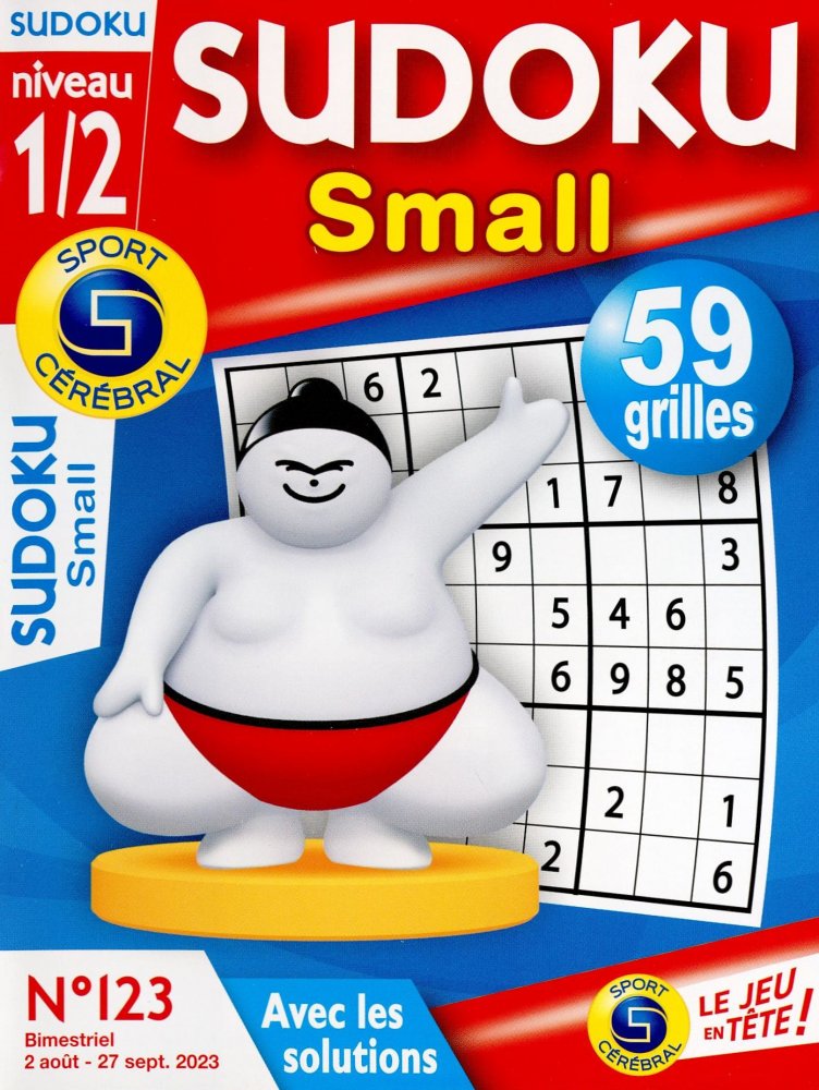 Numéro 123 magazine SC Sudoku Small Niv 1/2