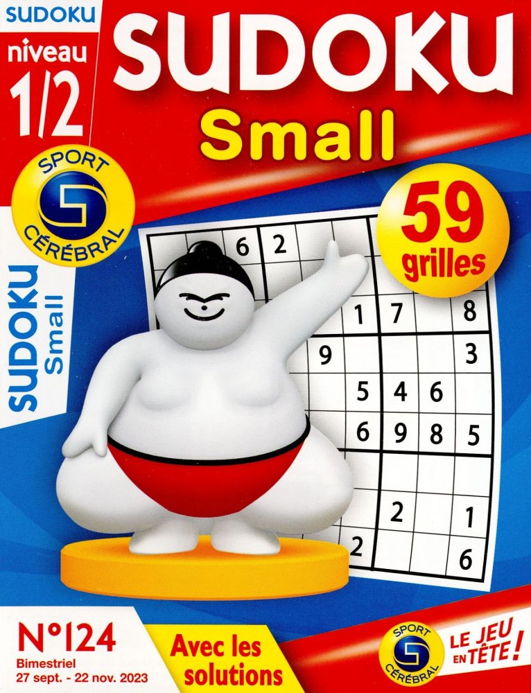 Numéro 124 magazine SC Sudoku Small Niv 1/2