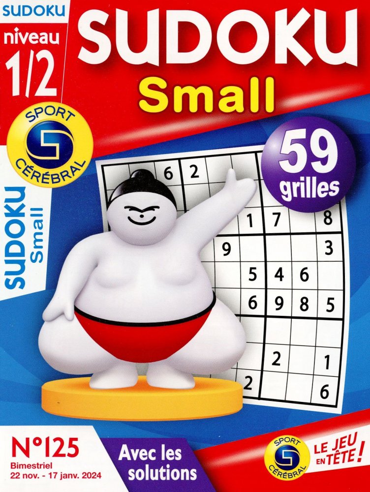 Numéro 125 magazine SC Sudoku Small Niv 1/2