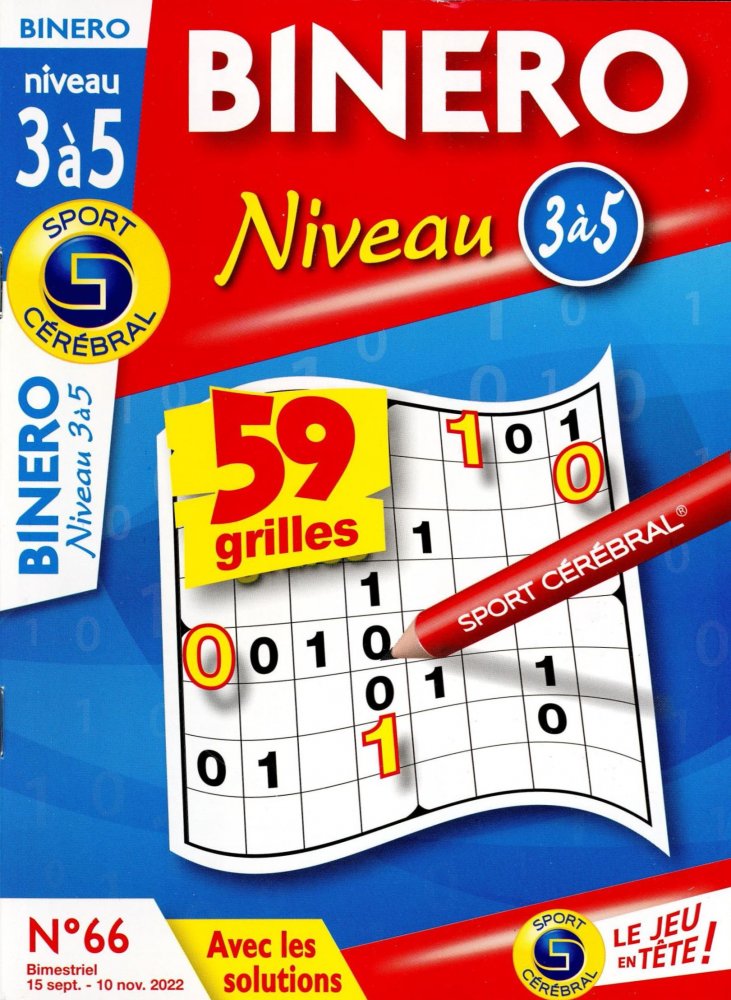 Numéro 66 magazine SC BINERO Niv. 3 à 5