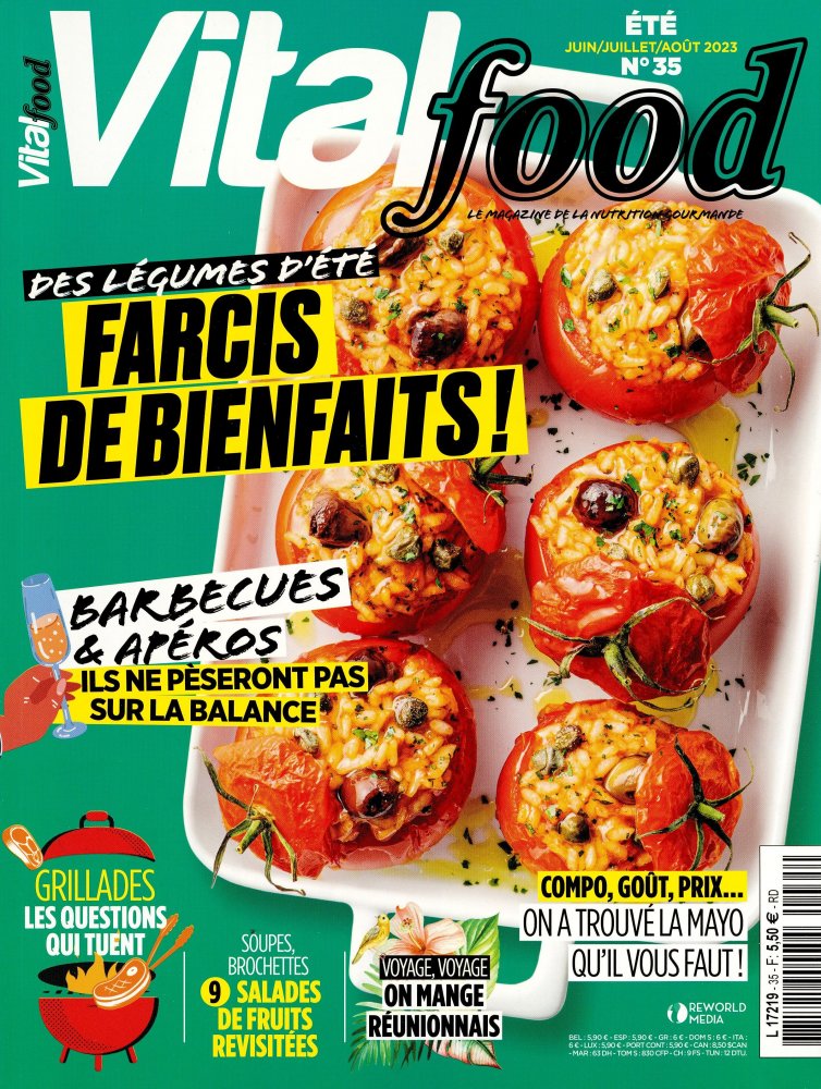 Numéro 35 magazine Vital Food