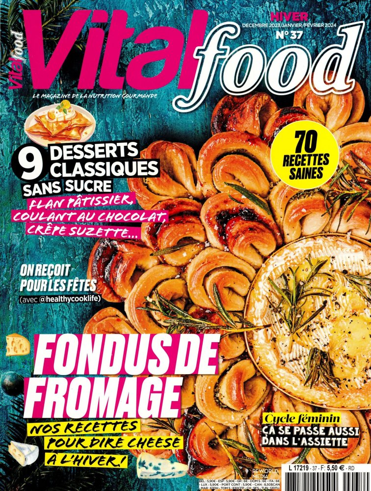 Numéro 37 magazine Vital Food