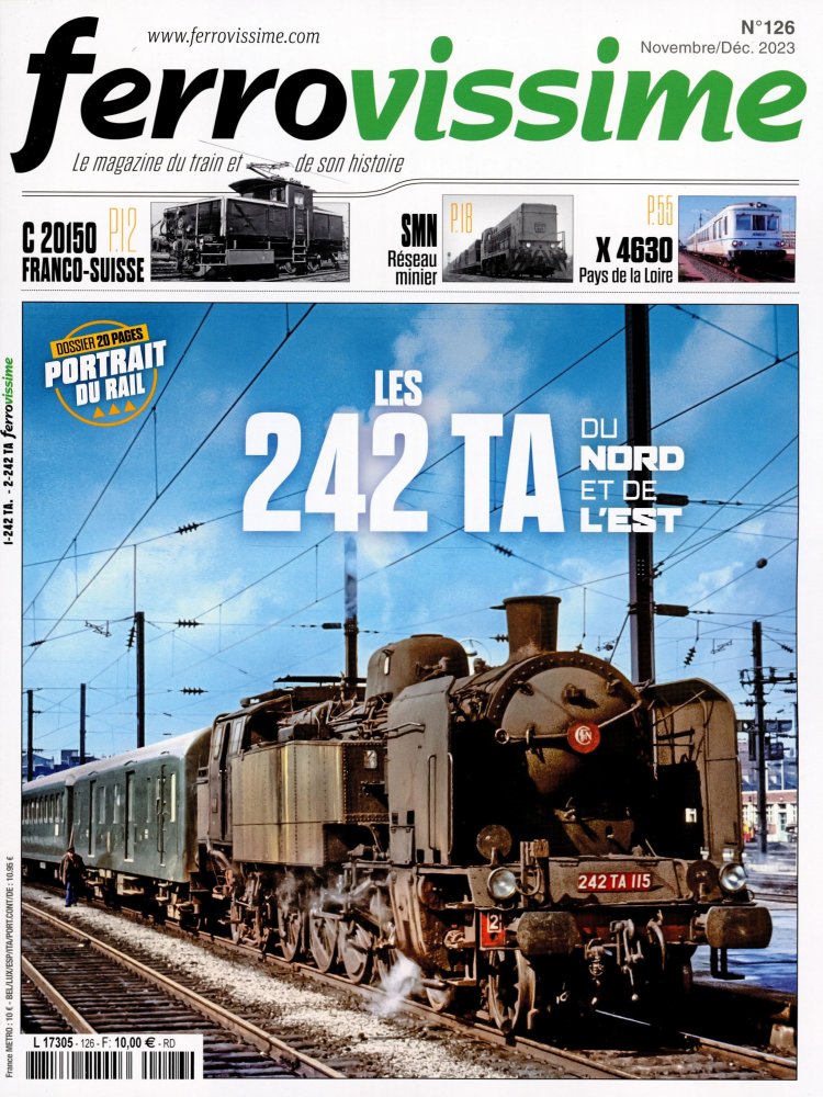 Numéro 126 magazine Ferrovissime