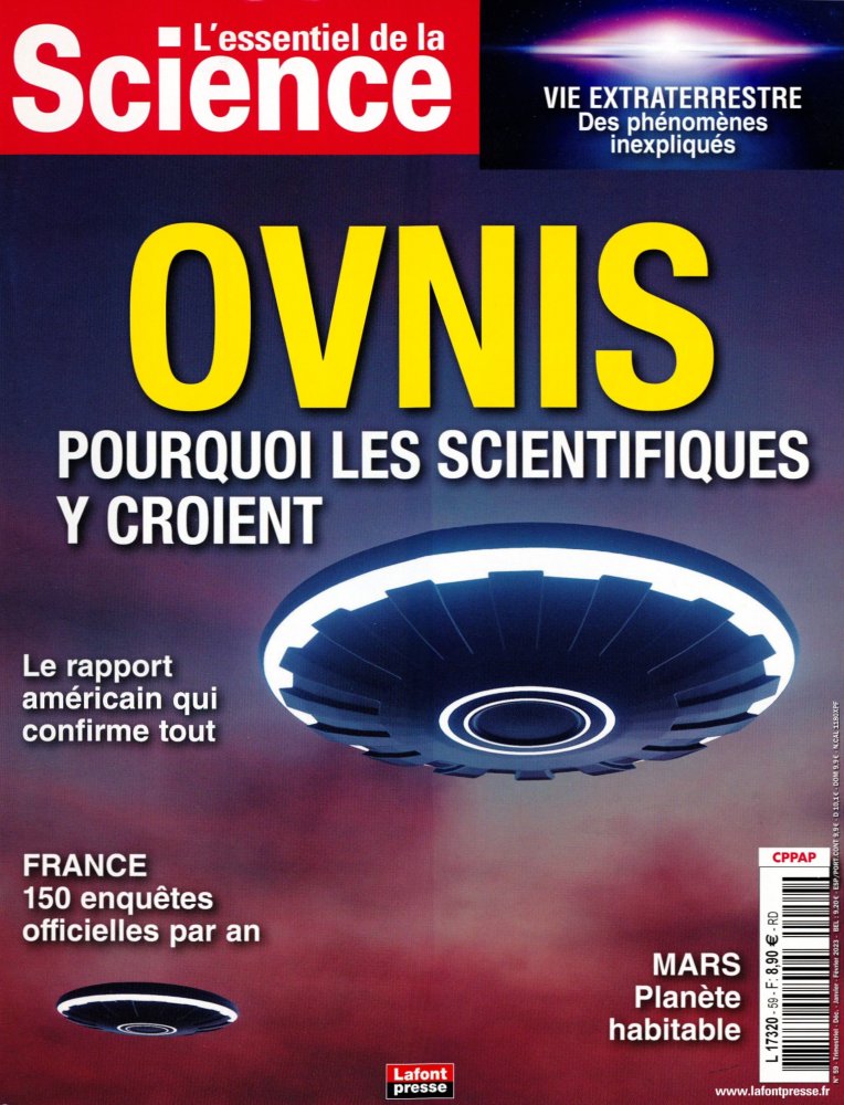 Numéro 59 magazine L'Essentiel de la Science