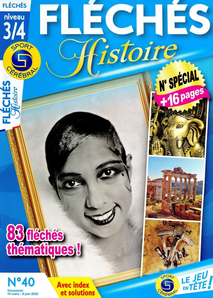 Numéro 40 magazine SC Fléchés Histoire  Niv 3/4
