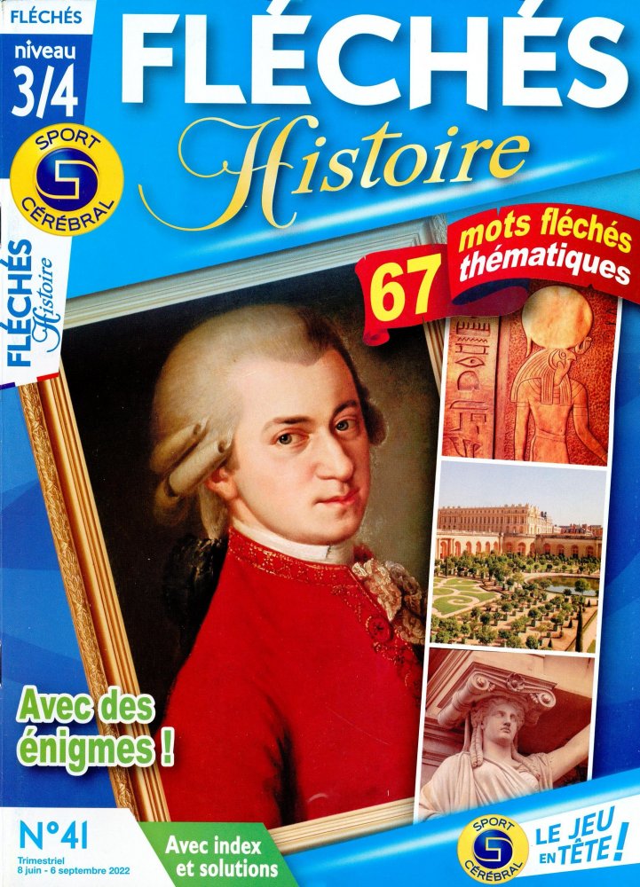 Numéro 41 magazine SC Fléchés Histoire  Niv 3/4