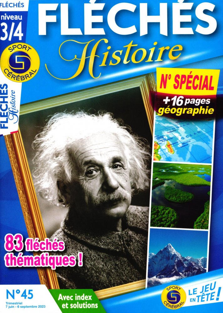 Numéro 45 magazine SC Fléchés Histoire  Niv 3/4