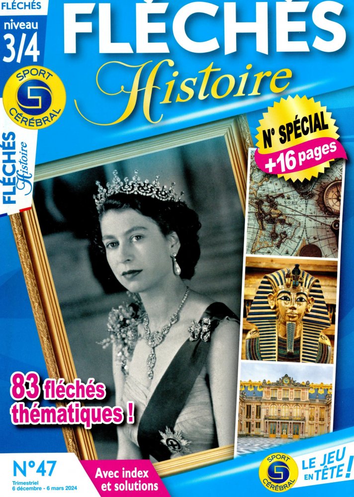 Numéro 47 magazine SC Fléchés Histoire  Niv 3/4