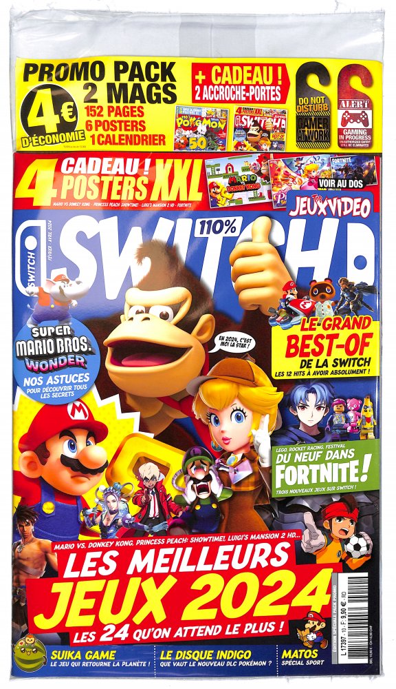 Numéro 10 magazine Top Jeux Vidéo Switch Hors-Série + Top Jeux Vidéo Switch