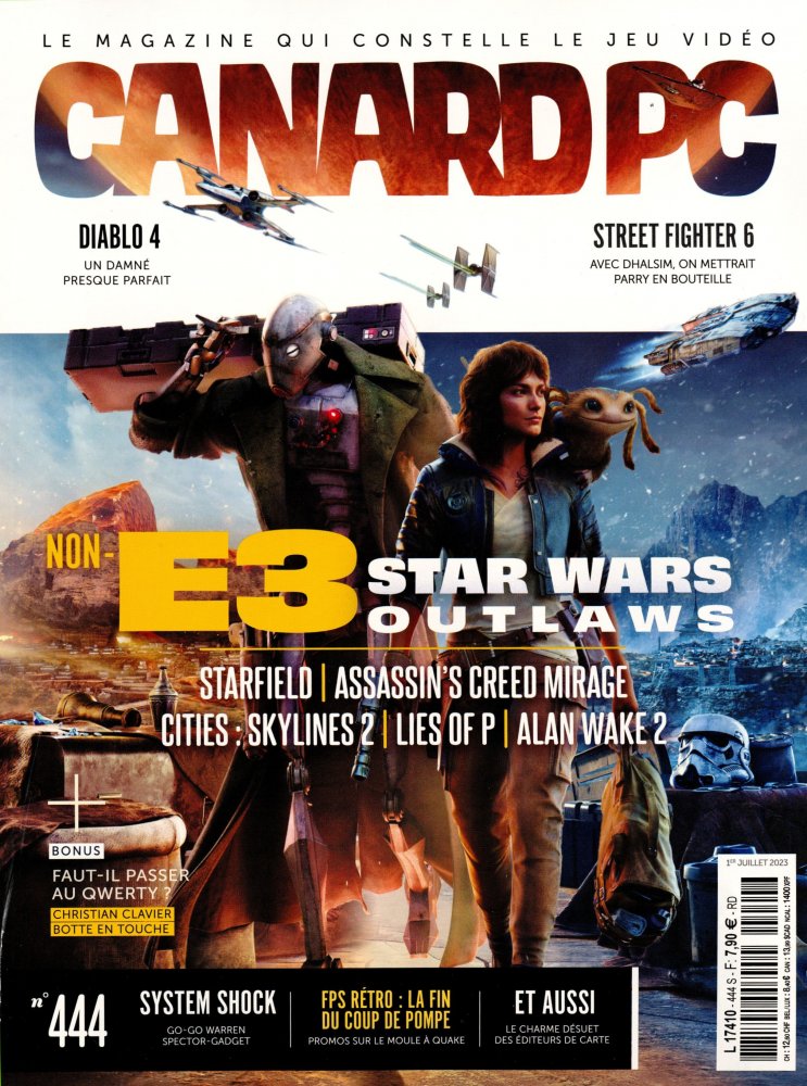 Numéro 444 magazine Canard PC Mensuel