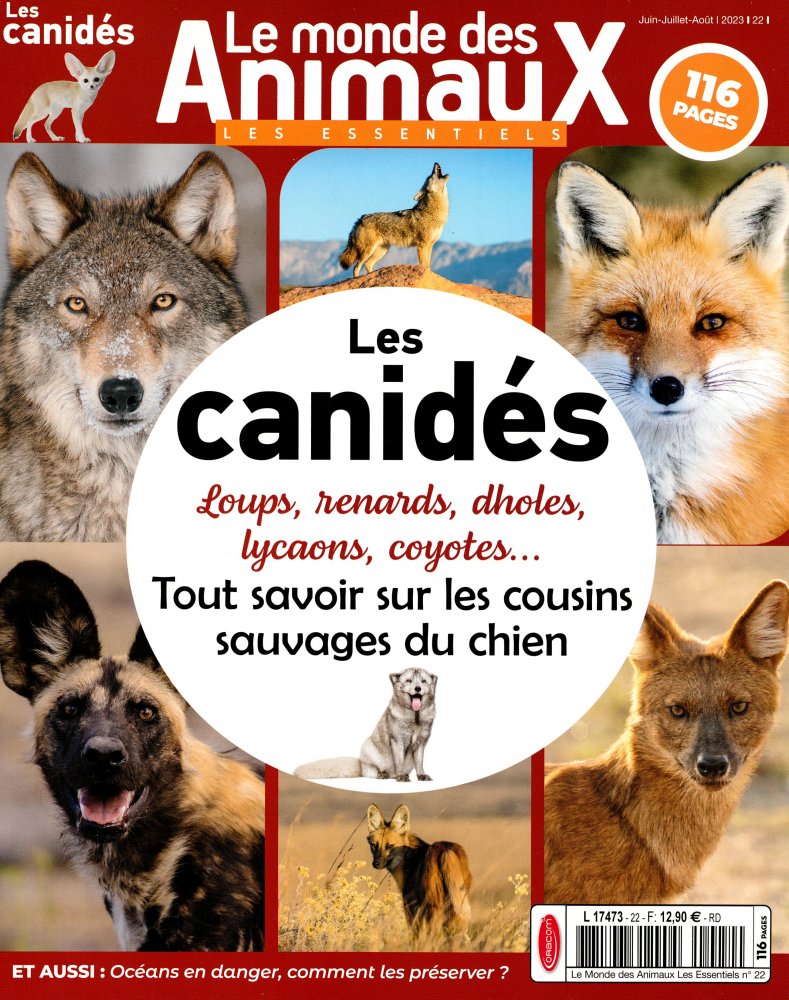 Numéro 22 magazine Le Monde Des Animaux Les Essentiels