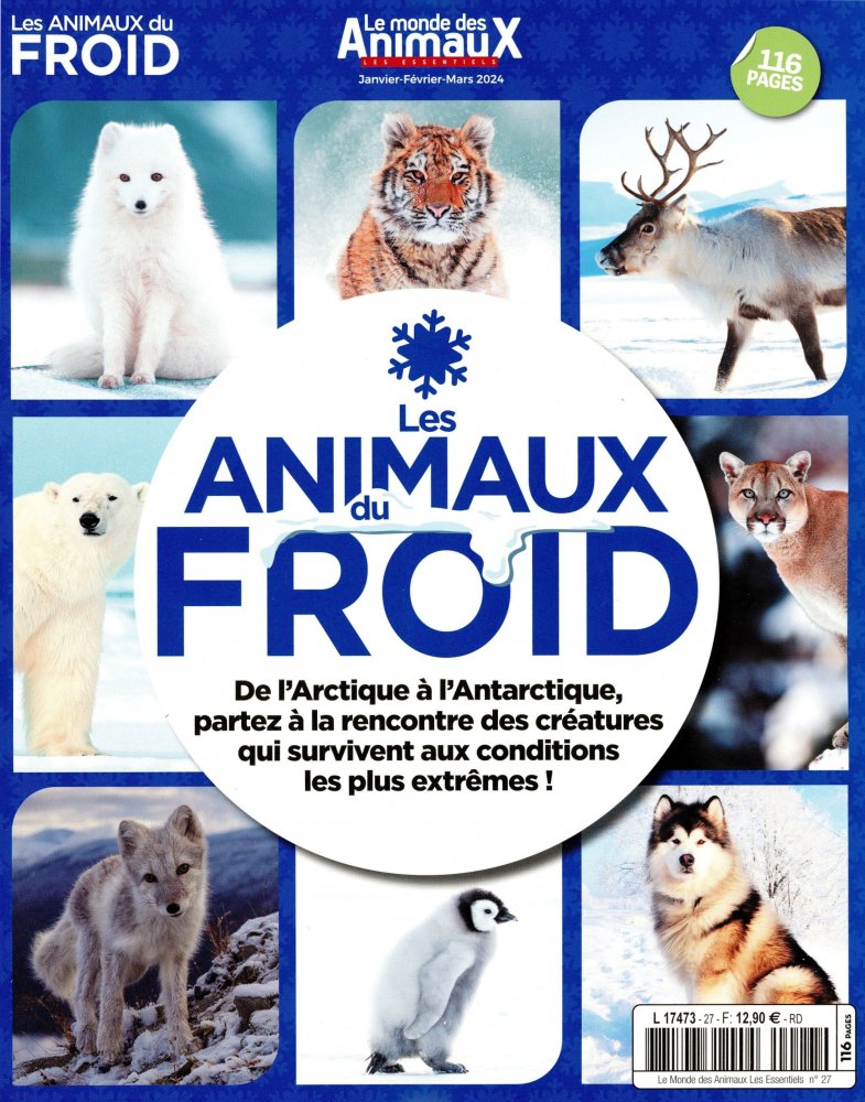 Numéro 27 magazine Le Monde Des Animaux Les Essentiels
