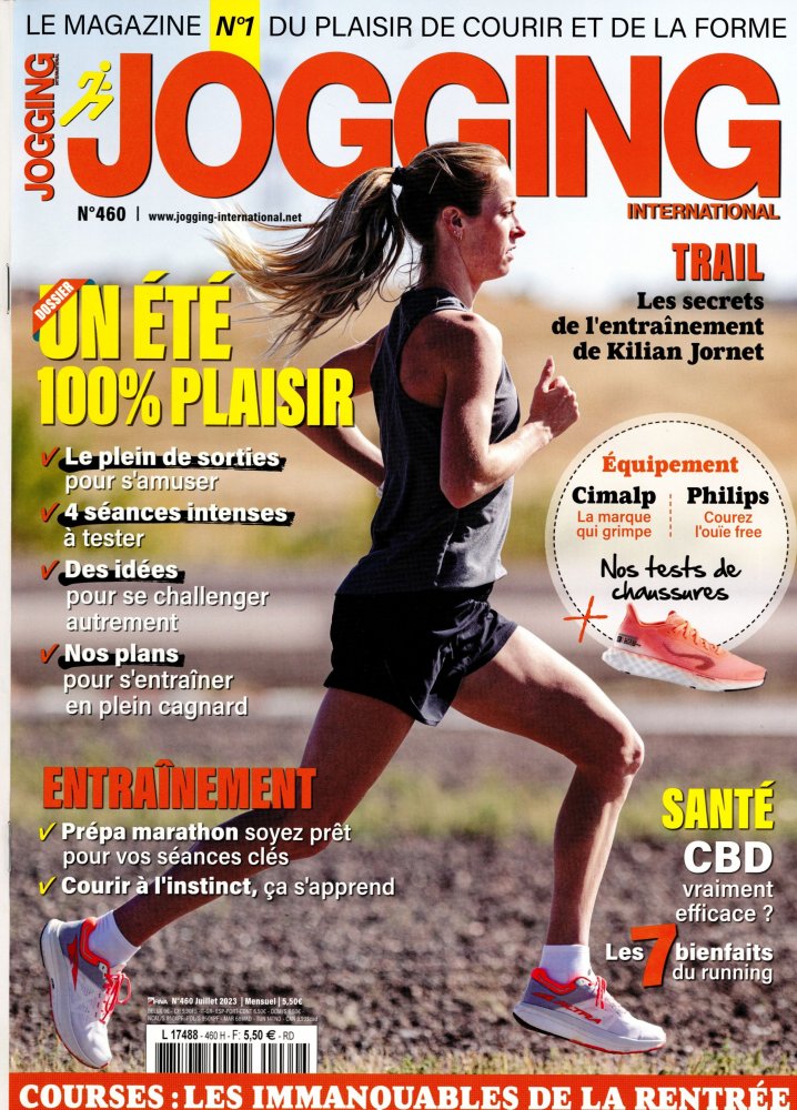 Numéro 460 magazine Jogging International