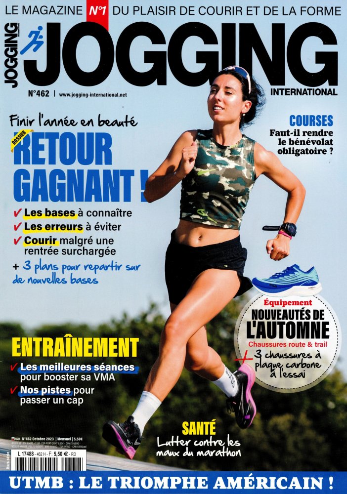 Numéro 462 magazine Jogging International