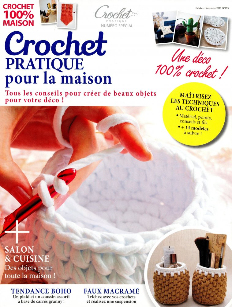 Numéro 18 magazine Crochet pratique