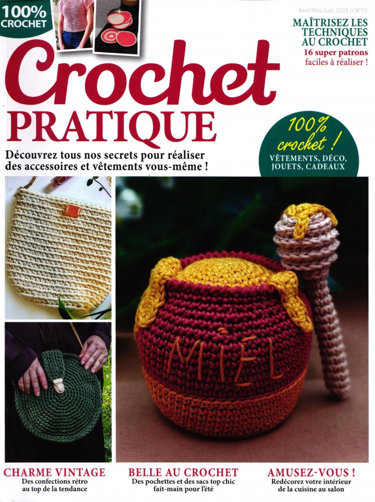 Numéro 15 magazine Crochet Pratique