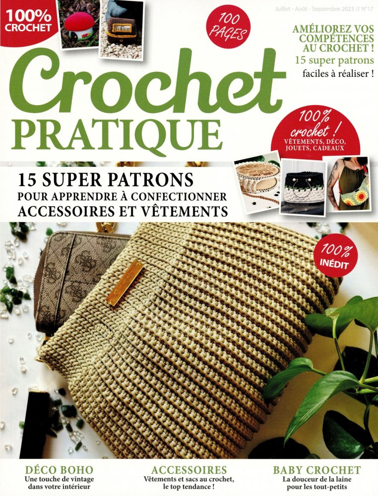 Numéro 17 magazine Crochet Pratique