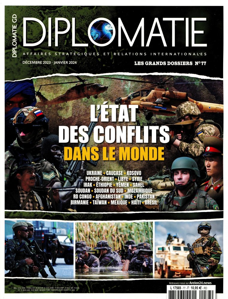 Numéro 77 magazine Les Grands Dossiers de Diplomatie