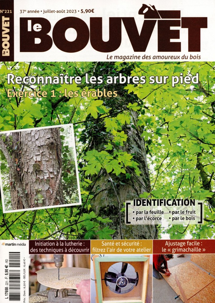 Numéro 221 magazine Le Bouvet