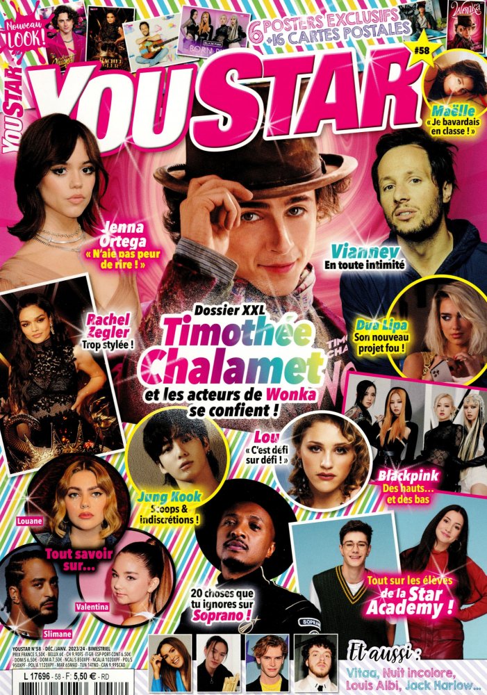 Numéro 58 magazine YouStar