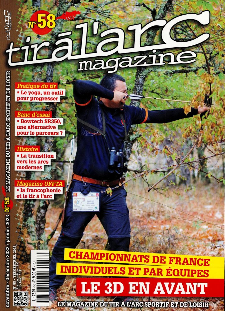 Numéro 58 magazine Tir à l'Arc Magazine