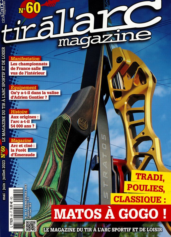 Numéro 60 magazine Tir à l'Arc Magazine