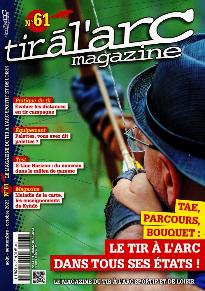 Numéro 61 magazine Tir à l'Arc Magazine