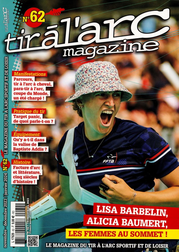 Numéro 62 magazine Tir à l'Arc Magazine